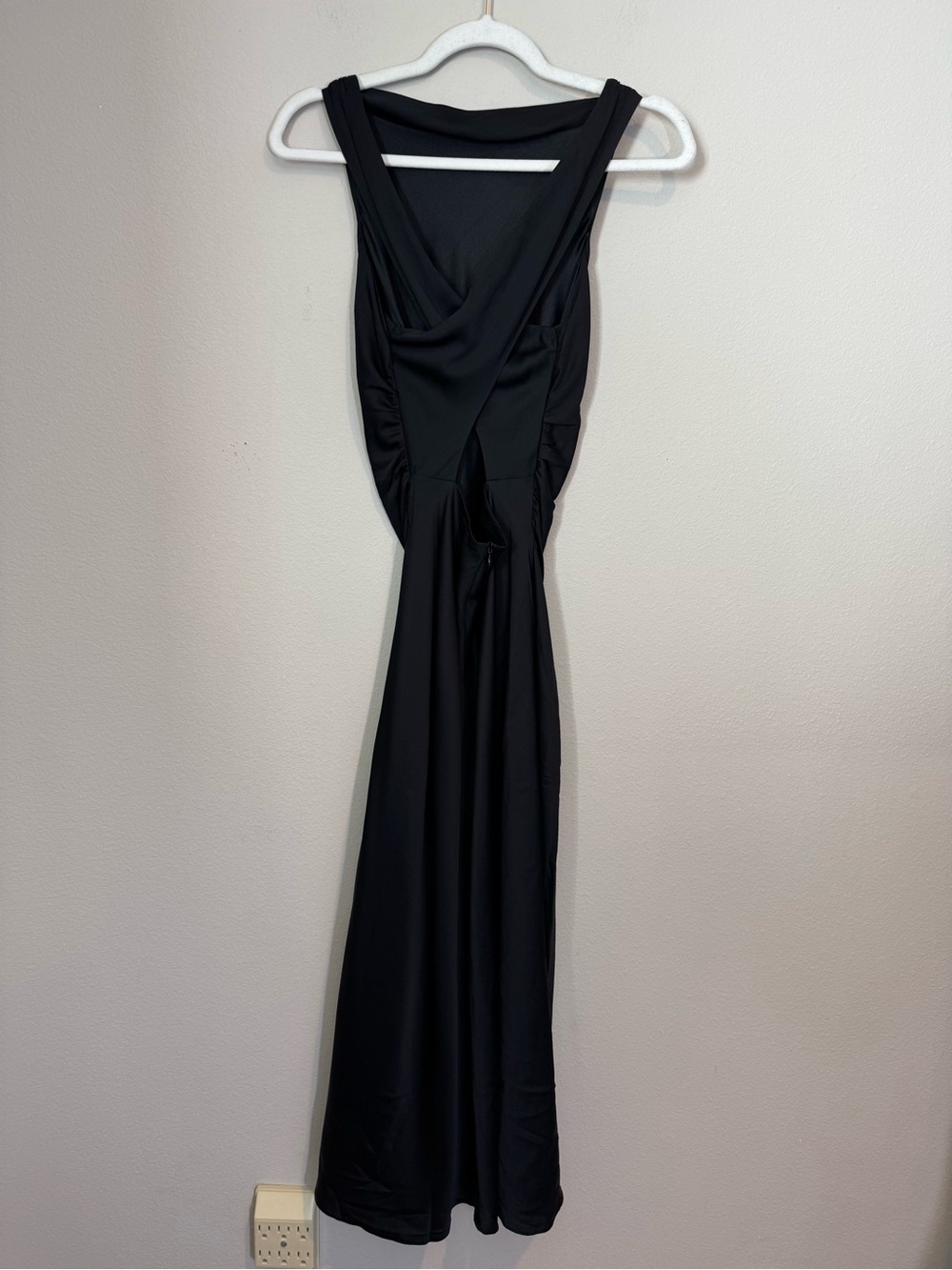 Quince Washable Stretch Silk High Neck Midi Dress - Picture 5 of 9